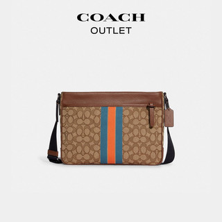 COACH/蔻驰奥莱男包经典标志THOMPSON斜挎包单肩包