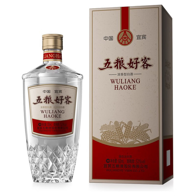 五粮液白酒 WULIANGYE 52度 淡香型白酒 500ml 五粮液（WULIANGYE）五粮贵宾级52度浓香型白酒礼盒装09年-11年