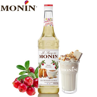 MONIN 莫林 风味糖浆 意式果香蛋糕风味700ml