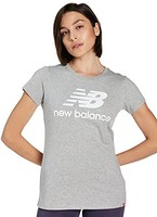 new balance 女式必备堆叠标志短袖衬衫