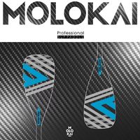 23年新款MOLOKAI碳纤维桨碳桨SUP桨板专业单节桨