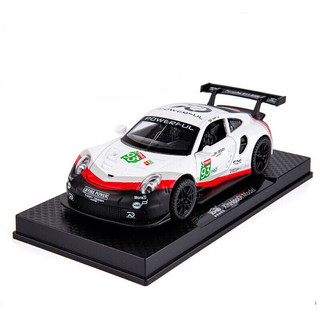 砺能玩具 1/32 保时捷911 RSR 车类模型 黑色