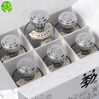 宝丰酒 清香型白酒 50度宝丰 得劲 整箱白酒 口粮白酒 500ml*6瓶 玻瓶