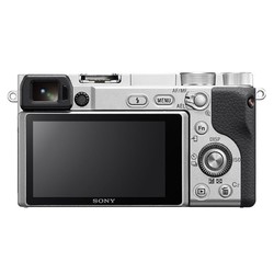 SONY 索尼 Alpha 6400 APS-C画幅微单数码相机 标准套装 银色