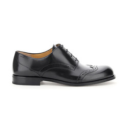BALLY 巴利 男鞋 休闲系带正装皮鞋 6231459 黑色 5.5