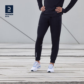 DECATHLON 迪卡侬 Kalenji系列 JOGGING WARM PANT 男子运动长裤 8605715 黑色 L