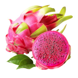 mr.seafood 京鲜生 越南进口红心火龙果 2个装 中果 单果300g以上