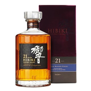 響威士忌_HIBIKI 響21年调和日本威士忌43%vol 700ml 礼盒装多少钱-什么