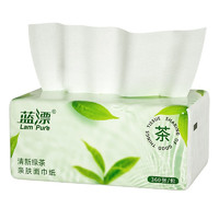 Lam Pure 蓝漂 抽纸 5层72抽27包（170*128mm）绿茶香
