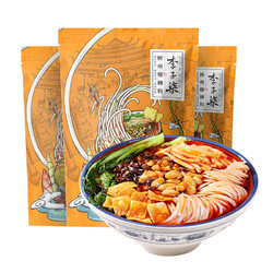 李子柒 方便速食柳州螺蛳粉335g*3袋广西螺丝粉面米线食品