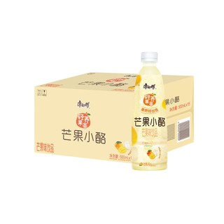 康师傅 轻养果荟芒果小酪果汁饮料饮品500mL*15瓶整箱装宅家囤货