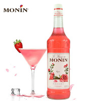 MONIN 莫林 糖浆 玫瑰风味 1L