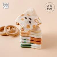 Goodbaby好孩子儿童袜子4双春新品宝宝袜子中筒吸汗男童女童袜子