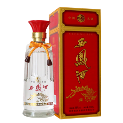 西凤酒55度双耳凤香型白酒送礼白酒55度单瓶500ml