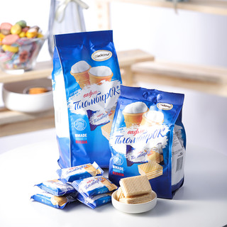 俄罗斯威化饼干进口阿孔特牌冰淇淋巧克力奶酪休零食品官方旗舰店