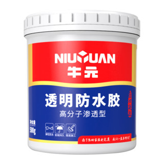 其他家 NIU YUAN 牛元 透明防水胶 500g