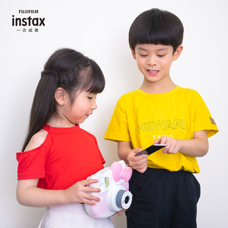 INSTAX 富士instax 立拍立得 一次成像相机 HelloKitty特别定制版相机 粉色