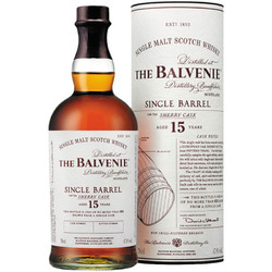 THE BALVENIE 百富 15年 雪莉桶 单一麦芽 苏格兰威士忌 700ml 单瓶装