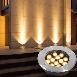 雷馨地埋灯超薄led户外防水埋地射灯防眩光广场墙角洗墙灯地面矮地灯