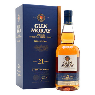 格兰杰（Glenmorangie）宝树行 格兰莫雷Glen Moray单一麦芽威士忌 苏格兰原装进口洋酒 格兰莫雷21年700ml