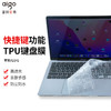 爱国者（aigo）苹果笔记本MacBook Pro Air 适合A2141型号快捷键功能TPU键盘膜
