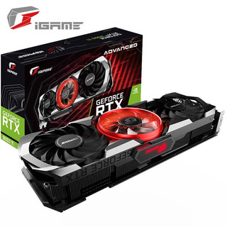 COLORFUL 七彩虹 iGame RTX3060ti  DDR6X 火神  AD Ultra系列 电竞游戏显卡 RTX3060TI AD银鲨 OC G6X 8GB