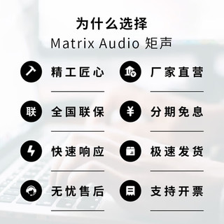 矩声 Matrix element P2 音频功率放大器D类230W大功率Hi-Fi发烧纯后级功放 银色