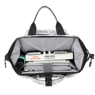 圣兰戈（SOCKO）15.6/16英寸笔记本电脑包双肩包背包休闲时尚大包旅行包男女书包 星空黑 13.3-14英寸