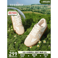 TEENMIX 天美意 女士复古德训鞋 BC521AM2