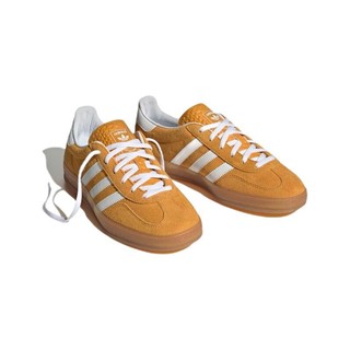 adidas ORIGINALS Gazelle 中性运动板鞋 HQ8716 黄白 42.5