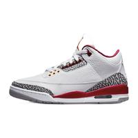 AIR JORDAN 正代系列 Air Jordan 3 Retro 男子篮球鞋 CT8532-126 白色/红色 40.5