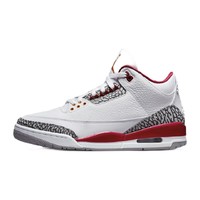 AIR JORDAN 正代系列 Air Jordan 3 Retro 男子篮球鞋 CT8532-126 白色/红色 40