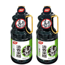 京吖 清香米醋 800ml*2桶