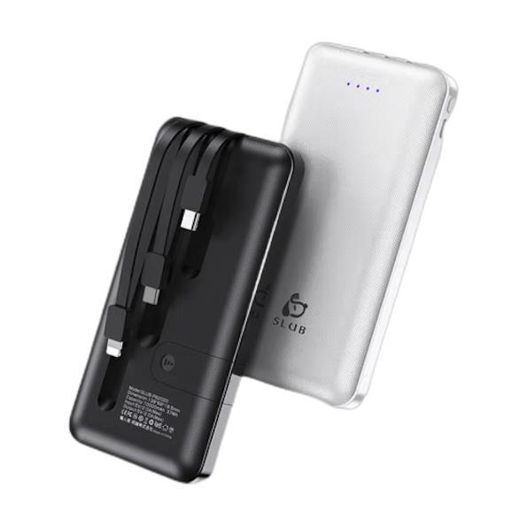 SLUB 自带三线移动电源 10W 10000mAh