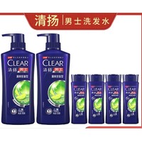 抖音超值购：CLEAR 清扬 洗发水家庭装（500ml*2+100ml*4）