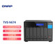 QNAP 威联通 TVS h674 Intel® i3 四核心处理器16G内存 NAS