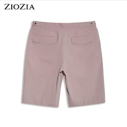 ZIOZIA 纯色透气休闲短裤ZPH02401N