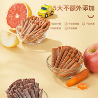 秋田满满水果棒水果条无添加糖零食,送婴儿6个月幼儿宝宝辅食食谱