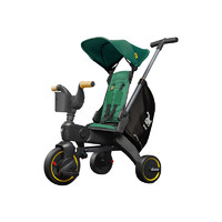 doona Liki S5 以色列婴儿推车宝宝儿童四合一三轮车溜娃神器脚踏 流光绿色