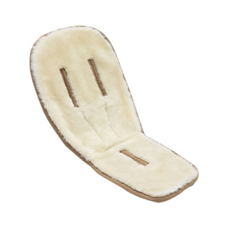 Bugaboo羊毛座垫 新羊毛 保暖调节温度 冬季婴儿推车配件 米白色