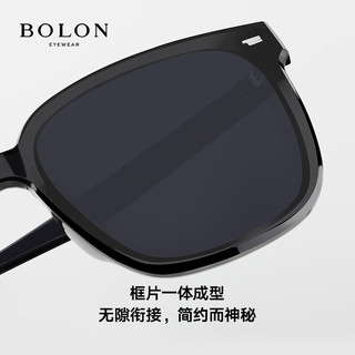 BOLON暴龙眼镜经典黑超王俊凯同款男女方形太阳镜墨镜 BL5053F10