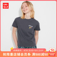 UNIQLO 优衣库 女士史努比短袖T恤 459494