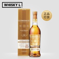 GLENMORANGIE 格兰杰 洋酒苏格兰高地单一麦芽威士忌英国原装进口 苏玳桶12年