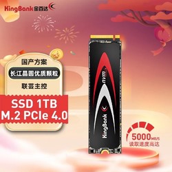 KINGBANK 金百达 KP260 KP230PRO 1T/2t电脑固态硬盘 M.2 pcie4.0  内存条