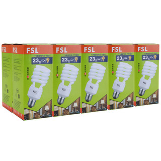 FSL 佛山照明 T3全螺旋节能灯 E27大口 6500k 23W