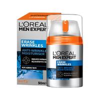 欧莱雅（L'OREAL）男士面霜劲能醒肤露保湿霜锐能活力紧致水能保湿控油滋润乳霜 男士抗皱活肤霜50ml