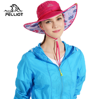 抖音超值购：PELLIOT 伯希和 户外遮阳帽夏季沙滩休闲时尚太阳帽登山徒步透气运动帽