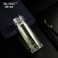 DELANG DL8003 双层玻璃杯 320ml