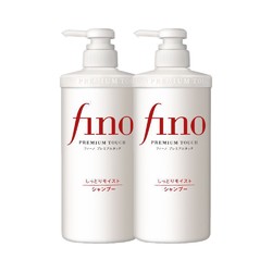 Fino 芬浓 透润美容液洗发水550ml*2烫染修护滋润柔顺女正品