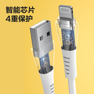 惠寻京东自有品牌 DL-05苹果Lightning PVC数据线（1.5A） 3mY
